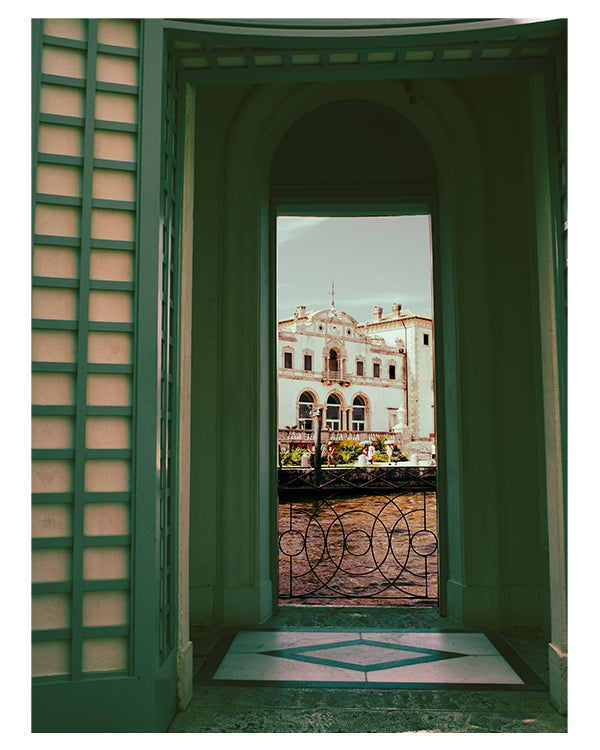 Miami Vizcaya Museum Photography Wall Art Print Framed