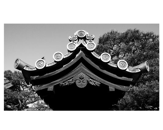 Japanese Castle Kyoto Photography Wall Art Print Framed